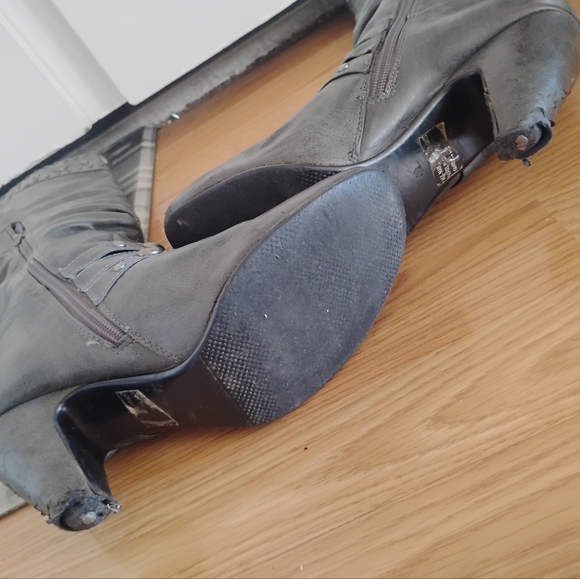 Rinaldi Leather Studded Boots - Picture 14 of 14